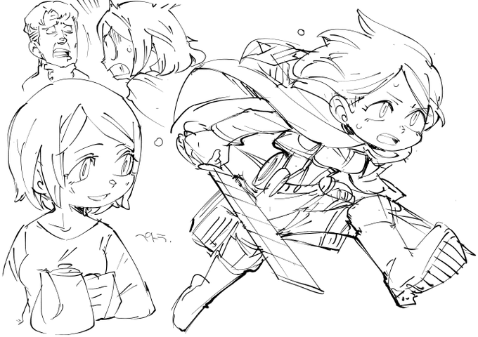 お絵かき:進撃の巨人 ペトラ 