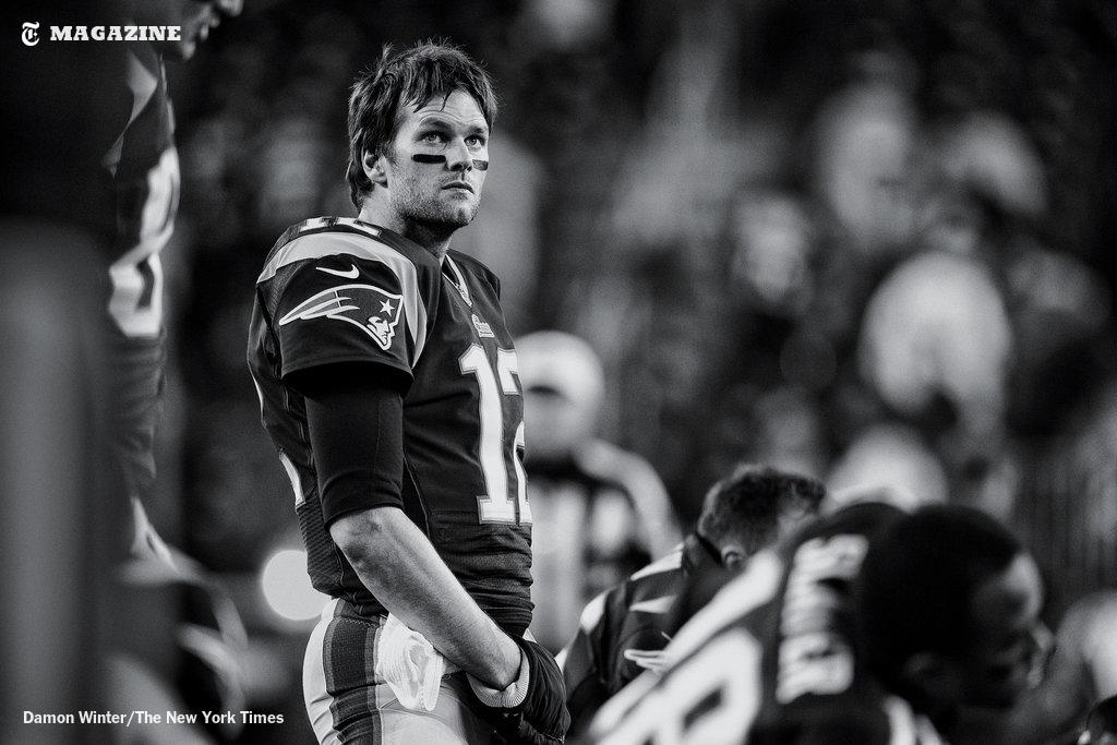 nytimes's tweet image. A season in the charmed, cutthroat life of Tom Brady nyti.ms/1C7wfSR