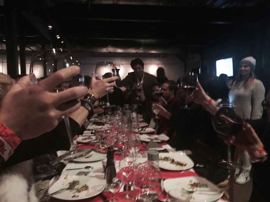 SevOhanian's tweet photo. Toast to #results #ChefDance2015 #SundanceFilmFestival no matter what happens at premiere tomorrow, love this team' http://t.co/8BvC4ERmaY