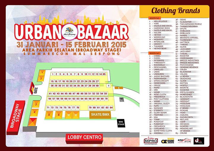 JAKCLOTH URBAN BAZAAR 31 Jan - 15 Feb at Summarecon Mall Serpong <a href="/SMS_Serpong/">SummareconMallSerpong</a> :) FREE!!  | <a href="/JakCloth/">JakCloth</a>