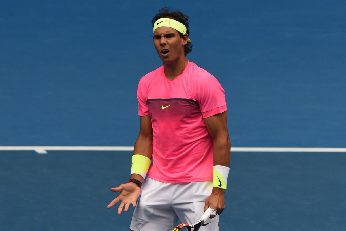 SportsbyHT's tweet image. #AustralianOpen Berdych beats Nadal for the first time in 18 attempts to reach semis. #StraightSets 6-2, 6-0, 7-6