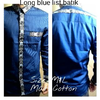KickDiamond93's tweet image. New vin-c long blue list batik size m,L  150k reseller
