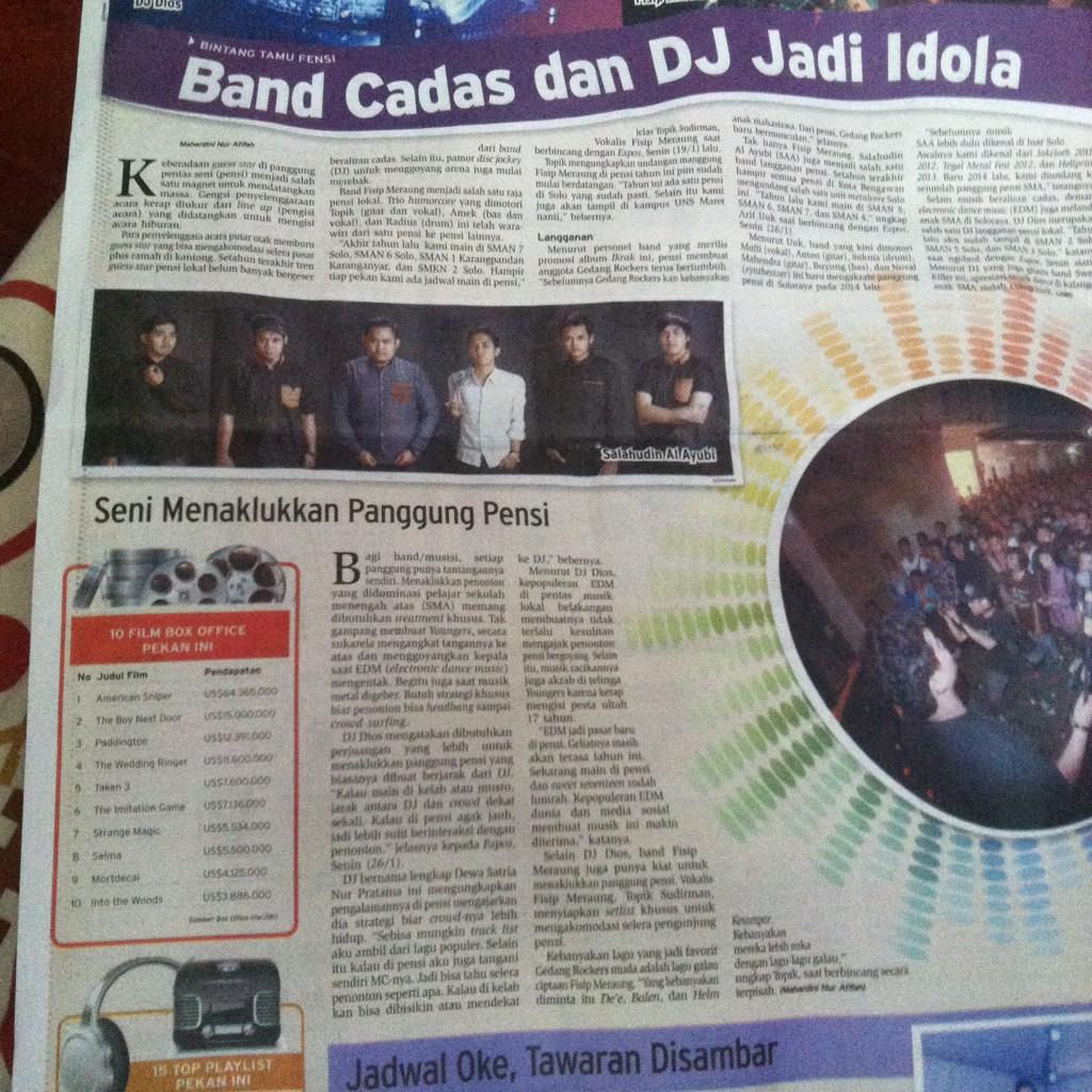 <a href="/salahudinmtlcr/">SALAHUDIN AL AYUBI</a> di koran solopos hari ini 
Terus berprestasi!!!