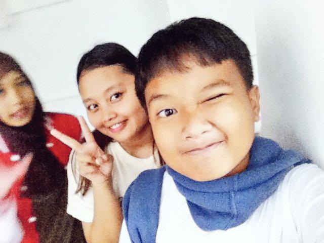 With ka @myrapradipta Haha