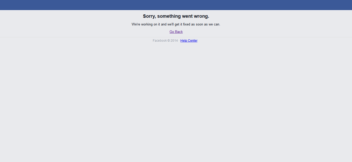 proactii's tweet photo. #WakeUpFacebook its 2015. #facebookdown #FacebookShutdown. @abpnewstv @ZeeNews @firstpostin @mid_day http://t.co/KLHN6IUSmw