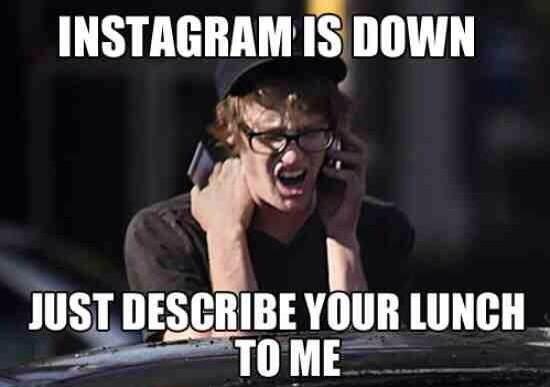 Instagram has also been knocked offline. The world turns to Twitter.  #facebookdown