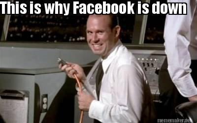 DawnWinston24's tweet image. Oops!! Plug it back in Johnny.  #facebookDown