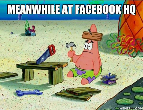 9GAG's tweet photo. Meanwhile at Facebook HQ #facebookdown http://t.co/gFhI32T4Qq