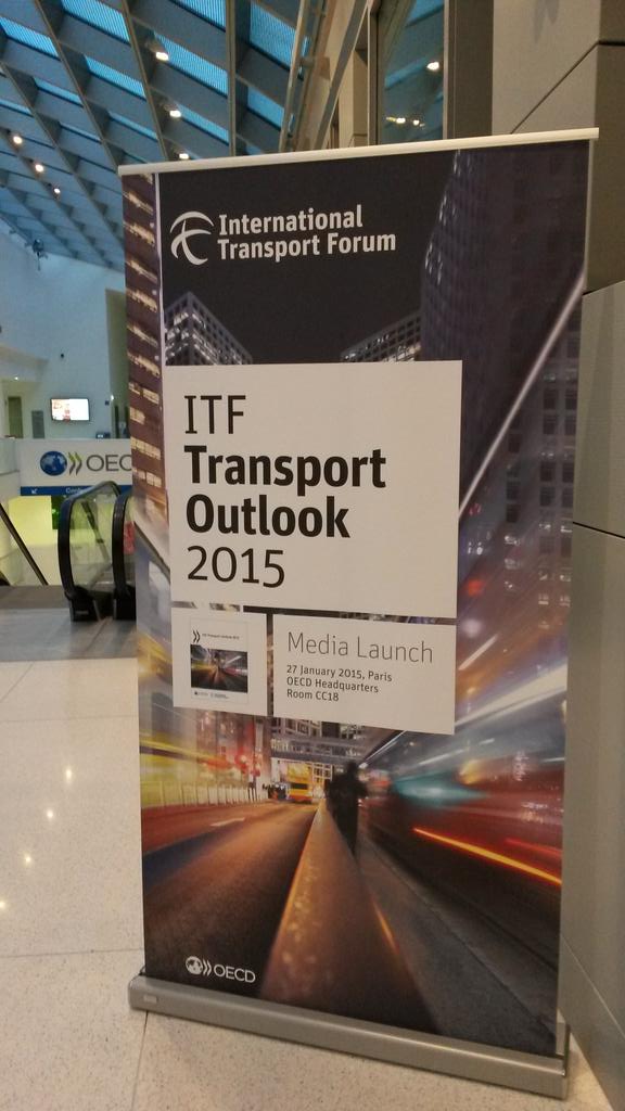 Gearing up for #transportoutlook media launch @OECD