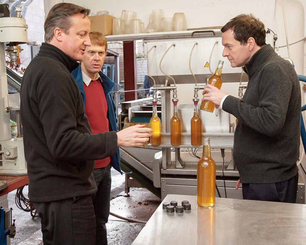 Worst pic of George Osborne ever taken. Especially when you spot the rogue finger