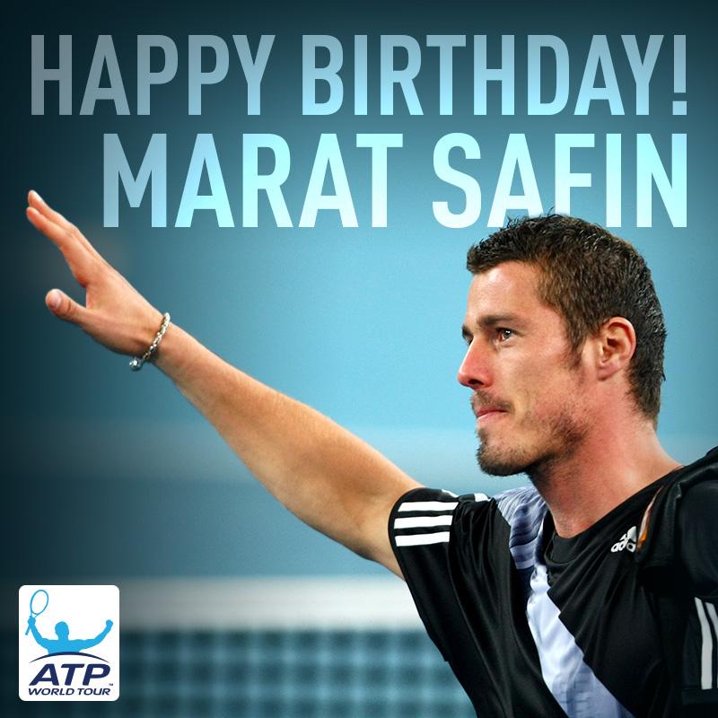 atptour's tweet image. Happy birthday to former World No. 1 Marat #Safin! bit.ly/1H5epTt #ATP #tennis