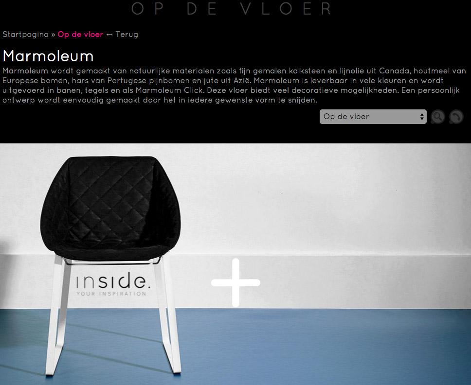 Wat vind je mooi voor op de vloer: marmoleum, novilon, pvc, marmoleum, tapijt of karpet. insideyourinspiration.nl/op-de-vloer