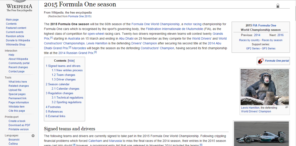 Harish247's tweet photo. Found this in @Wikipedia today. @LewisHamilton You gotta take action against it. http://t.co/pOKd63q72b