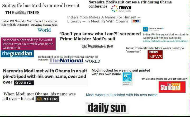 Vidyut's tweet image. ROFL #epic RT @mrdavistony: Meanwhile International media on #ModiSuit