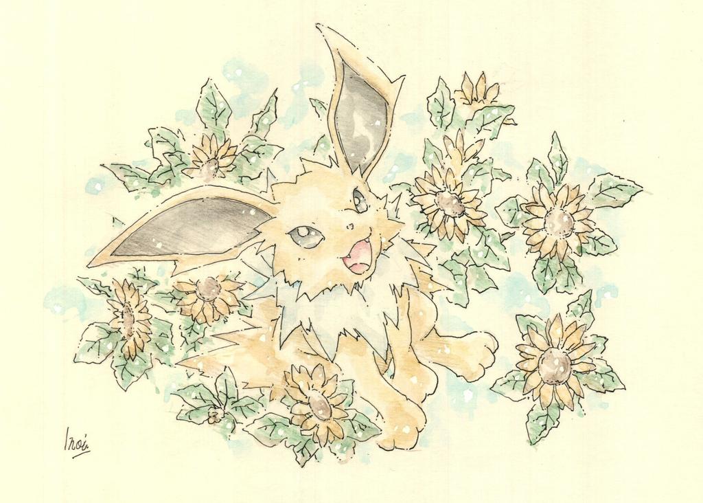 تويتر Inori على تويتر 今日のポケモン図鑑 ｎｏ １５６ サンダース の あまえる Http T Co L4ttgxgmzw