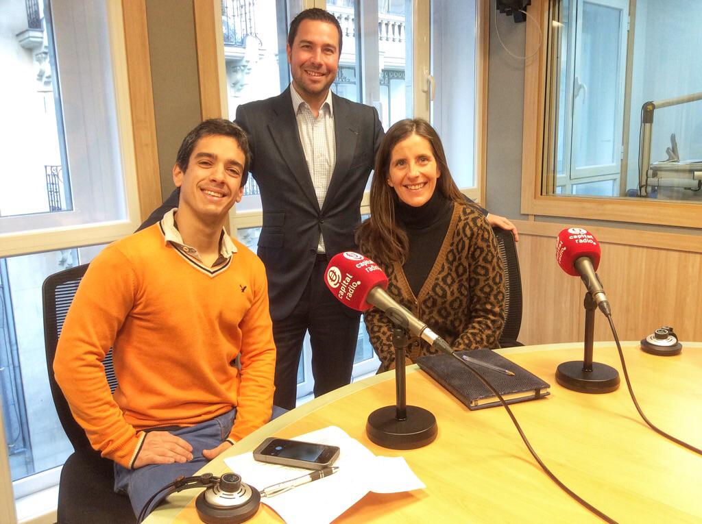 Emprendedores! Daniel Medina <a href="/opinno/">Opinno</a>, Isabel Apalategui @chivastegal_es y Diego <a href="/cabezudo/">Diego Cabezudo</a> Vente!