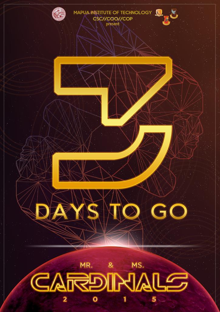 MapuaUnivCSC's tweet photo. Tatlong tulog nalang! #MMC2015 #MapuaXC #MapuaAt90 http://t.co/2w6j9oomZT