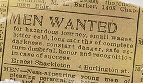 MAGICDML's tweet image. It is 100 years since Shackleton's #Antarctic expedition so it seems appropriate to share this. Would you apply?