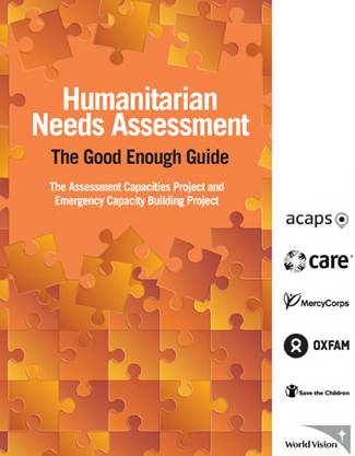 andrejverity's tweet photo. A ready to go #GoodEnoughGuide to #Humanitarian needs assessments: http://t.co/WuUMCLsjb8 http://t.co/qNEjcSpn1o