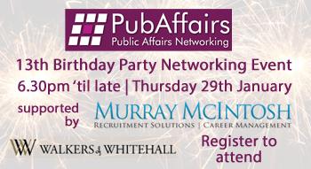 PubAffairs's tweet photo. RSVP to join us on Thursday at our 13th Birthday Event supported by @Murray_McIntosh --> http://t.co/15Cg0QOU5H http://t.co/oHacopSd95