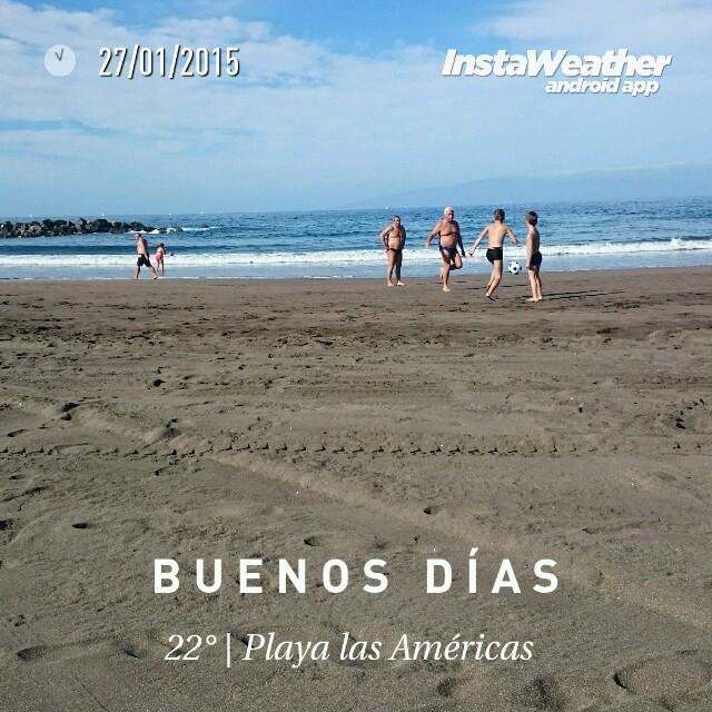 RaycoAythami's tweet photo. Buenos días #tenerife  #instaweather #instaweatherpro #weather #wx #android #costaadeje #españa #day #winter #es http://t.co/IqAZWYE7Gn