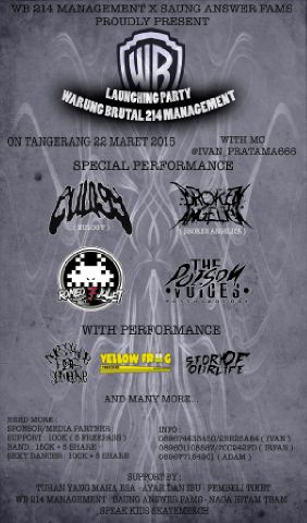 RTFCtangerang's tweet photo. Salah satu event yang dmn kita menjadi salah satu supportnya (: join to The Party guys \m/ http://t.co/Z1tJcMx8i5