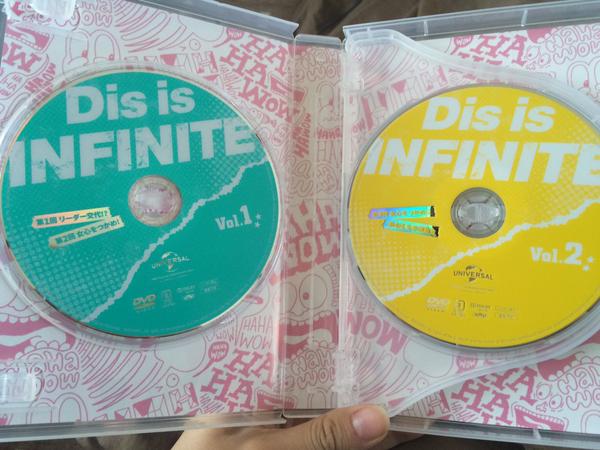 INFINITE7SOUL's tweet photo. [PIC] #인피니트 Dis is INFINITE DVD by ozepan64 http://t.co/8UL25cZZmv