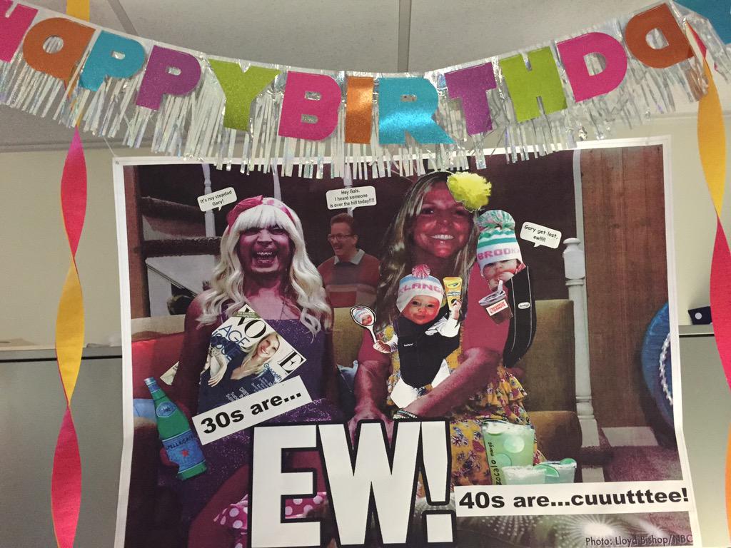 laurabbrooks's tweet image. @jimmyfallon @channingtatum @StepDadGary 30s are EW 40s are CUTE