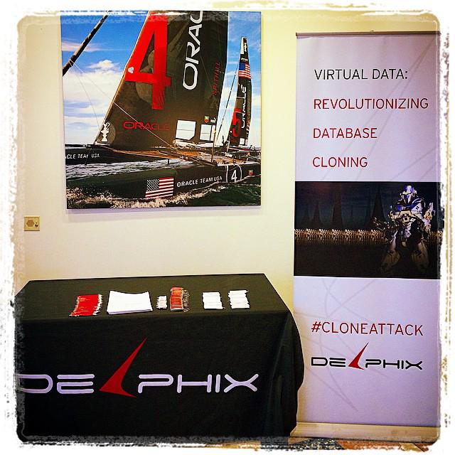TimGormanTech's tweet photo. RT @kylehhailey: #CloneAttack at NoCOUG / BIWA at Oracle HQ today - install Delphix on a laptop &amp; start cloning data! http://t.co/1jkhPKV80M
