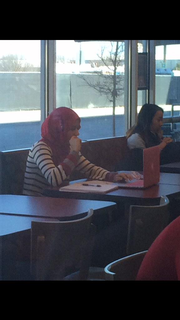 HGSightings's tweet photo. Spotted: our first fallen tribute eating her sorrows away @oola_nasir #RIPUla #HG2K15 http://t.co/F8THVawV8G