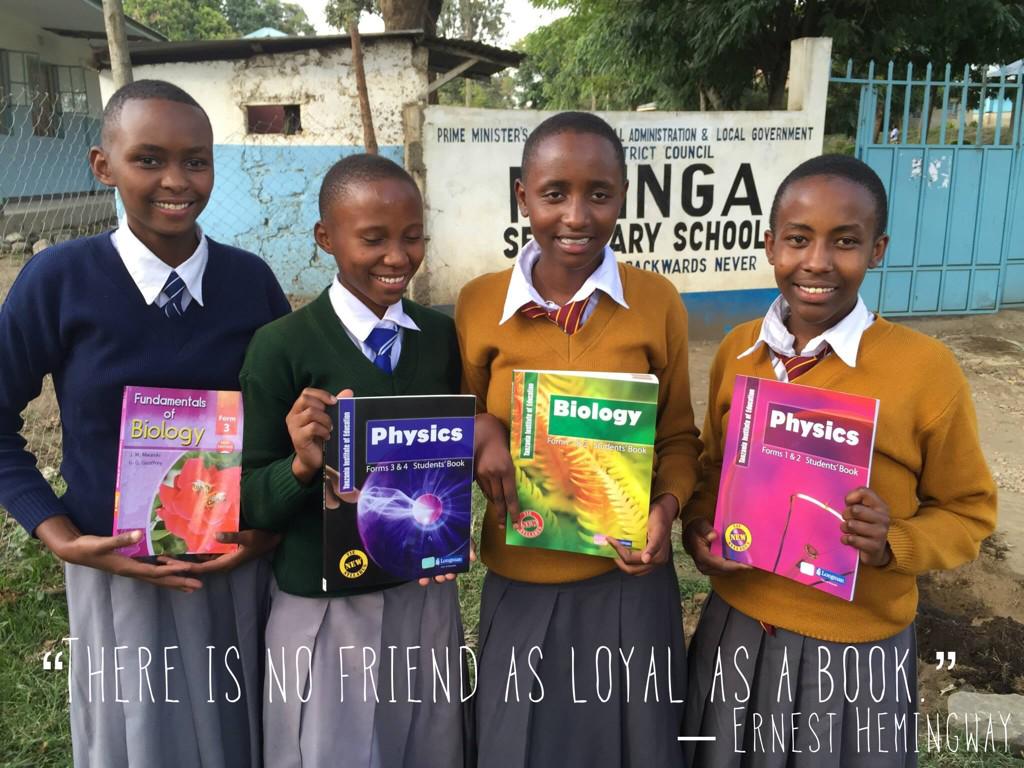 ScholarsProject's tweet image. In TZ, owning a book is almost unheard of Thank you for your donations, and making education possible!