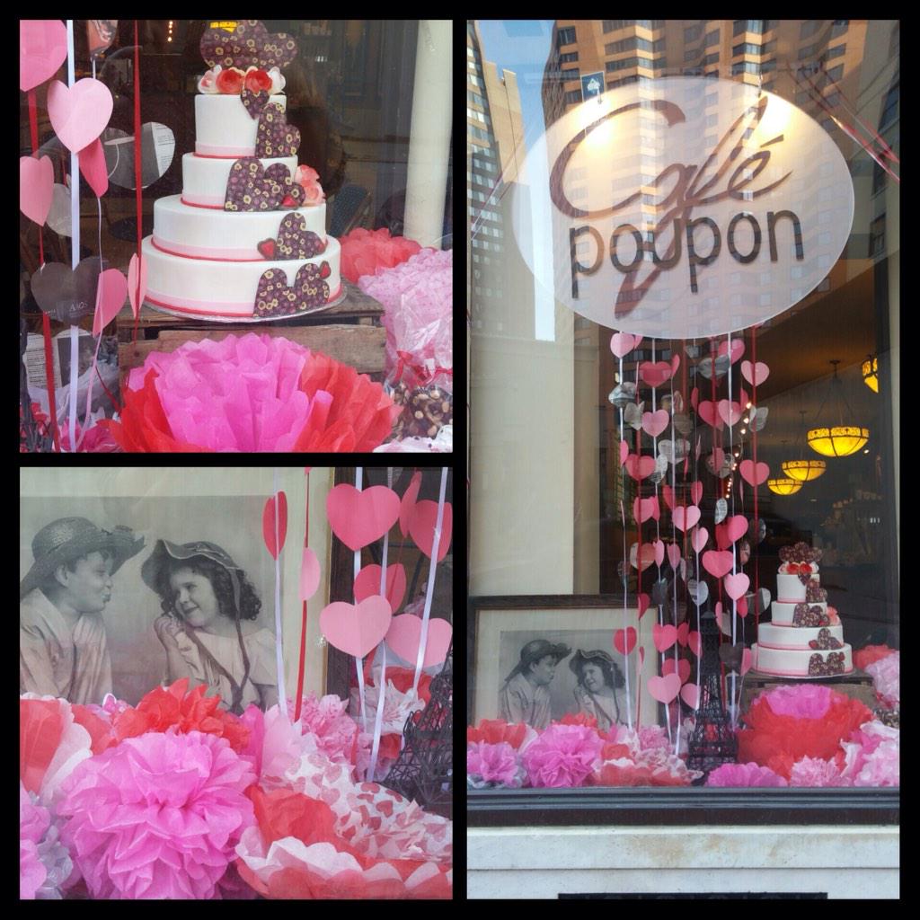 Valentine's has arrived at Cafe Poupon #cafe #Baltimore #ValentinesDay