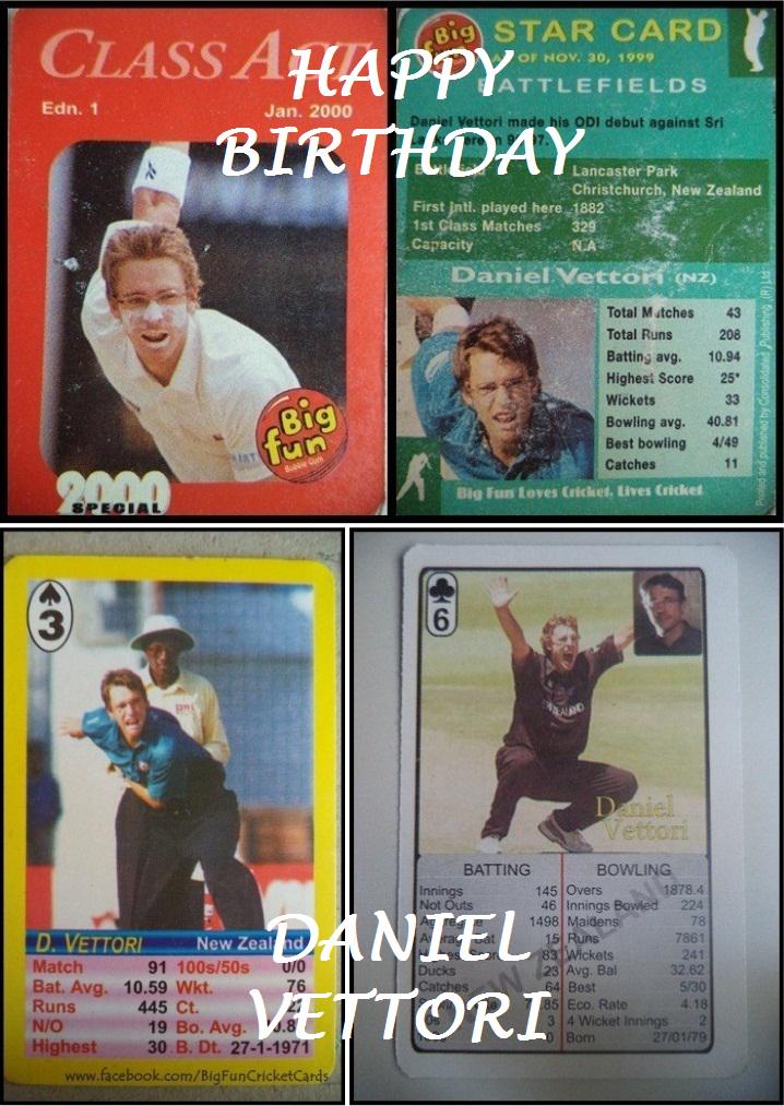 Happy Birthday Daniel Vettori  