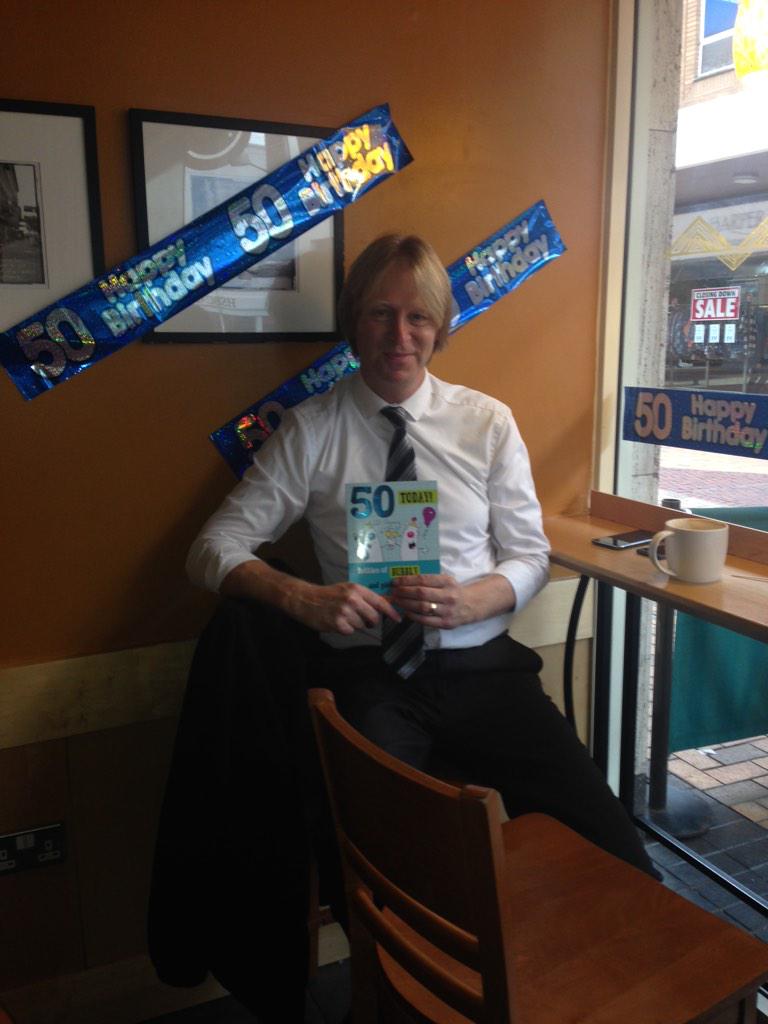 sbuxs_coldfield's tweet photo. Happy birthday Roy, one of our fav customers! Love ya http://t.co/v3A28mz2Ny