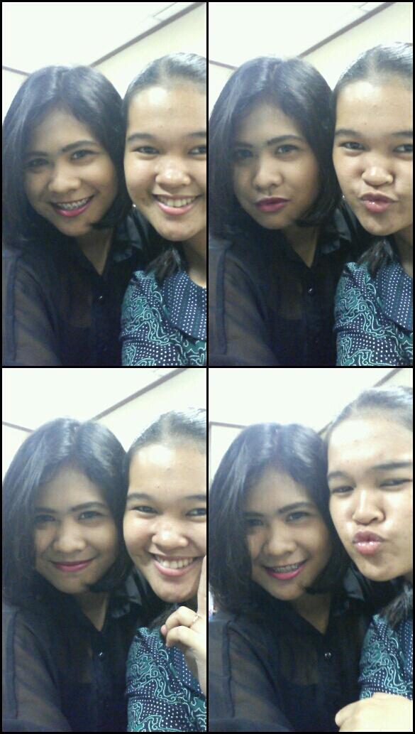 renioktaa's tweet photo. Kita gak bisa liat kamera yah, susah kalo punya sahabat ketularan gue yg hobi selfie 😄 haha @yessifriscila2 @tirtamp http://t.co/I33gECmxrW