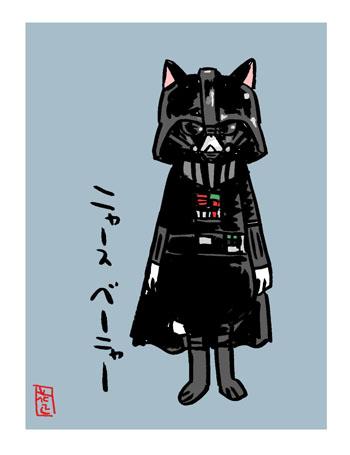 ニャークサイドに堕ちる。 #スターウォーズ #starwars  #猫 