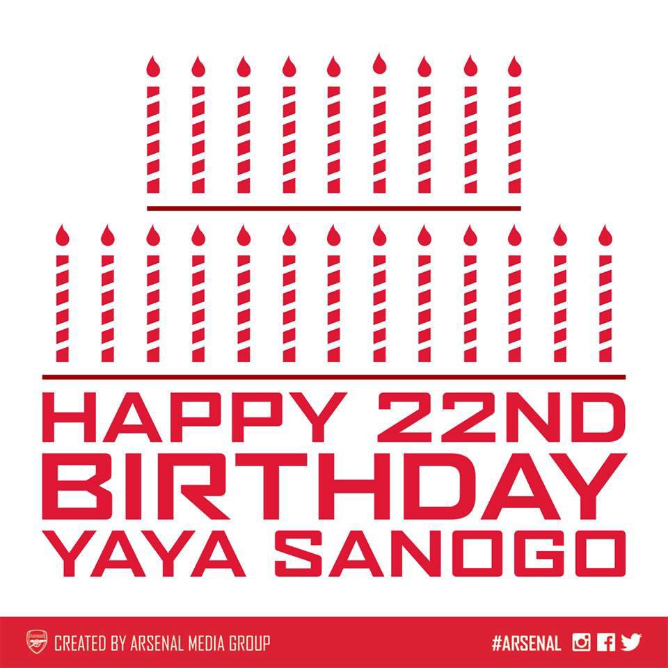 Happy birthday yaya sanogo
Iam the gooners :*
Iam always support {} 