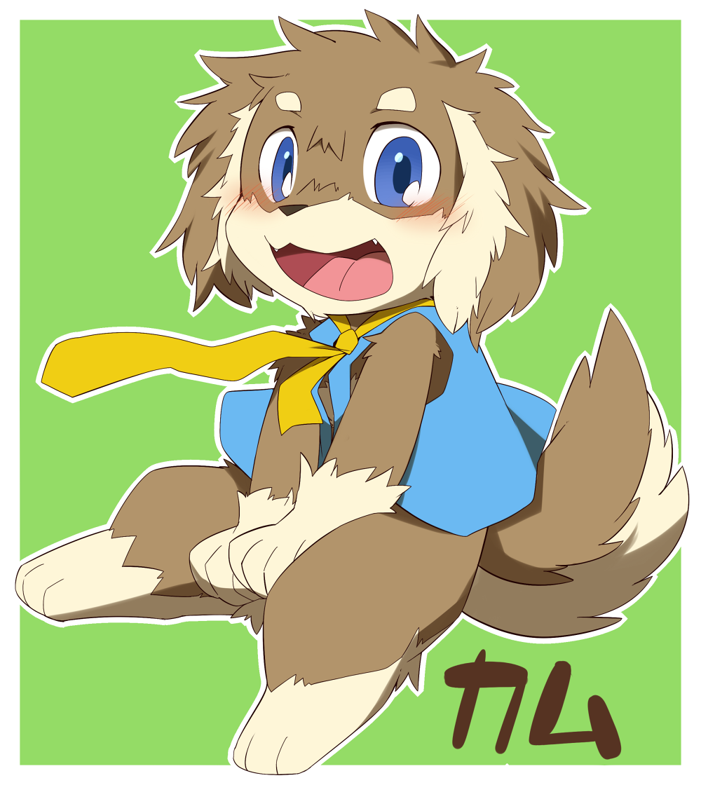 皐月ウサギ ドギーマギー動物学校の主人公カムくん描かせて貰いました おバカで元気なミニチュアダックスの男の子のカムくんは超かわいかったです 作中では色んな衣装に着替えてたりするのもかわいいとこ Http T Co M9jemsl796 Twitter