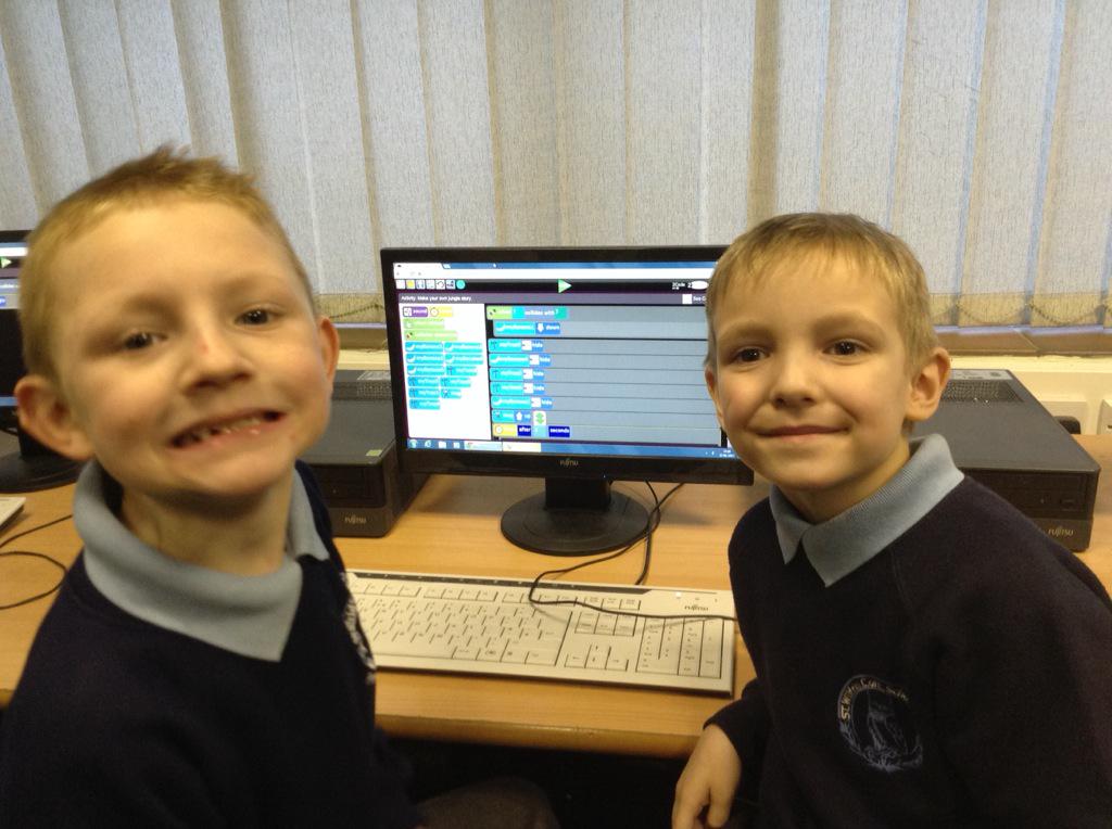 St_Wilfrids_CE's tweet image. I&apos;m trying to do the collision thing and timers #2code @purpleMash #year2 #computing