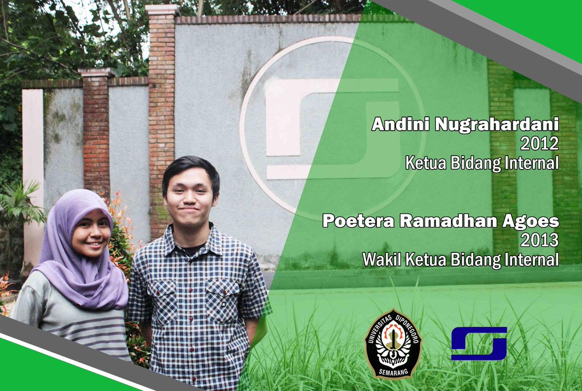 HMSUndip's tweet photo. Ketua dan Wakil Ketua Bidang Internal HMS FT KM Undip 2015 http://t.co/cZiLUoJT8v