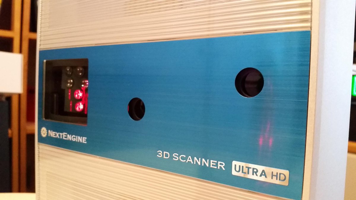 rudyredhead's tweet image. Pretty excited I get to play with a #NextEngine Ultra HD 3D scanner today! #lasers