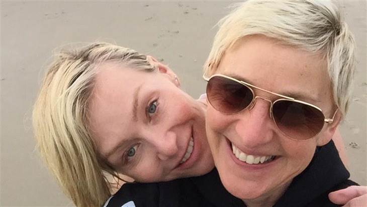 Happy birthday, Ellen! Host ushers in 57 with fantastic photo with wife Portia de Rossi  
