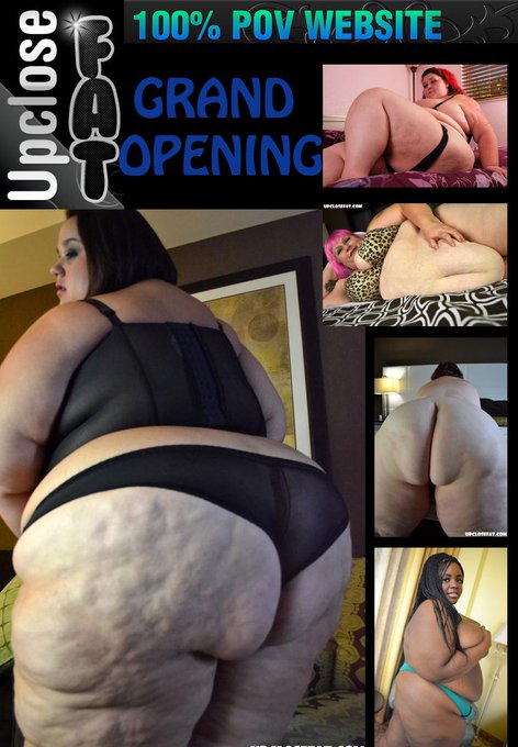 RT: Big News: GRAND OPENING http://t.co/ulxBwI6jVY 100% #POV #BBW & #SSBBW #FetishPorn New site! All