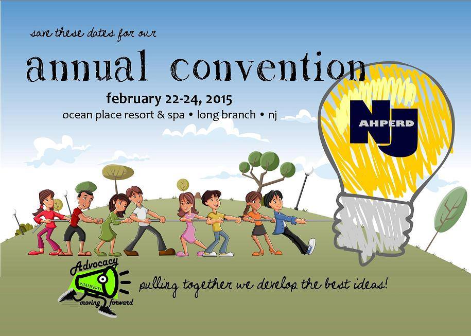The NJAHPERD Convention is coming SOON! Feb 22-24. Details at njahperd.org/new/index.php/…