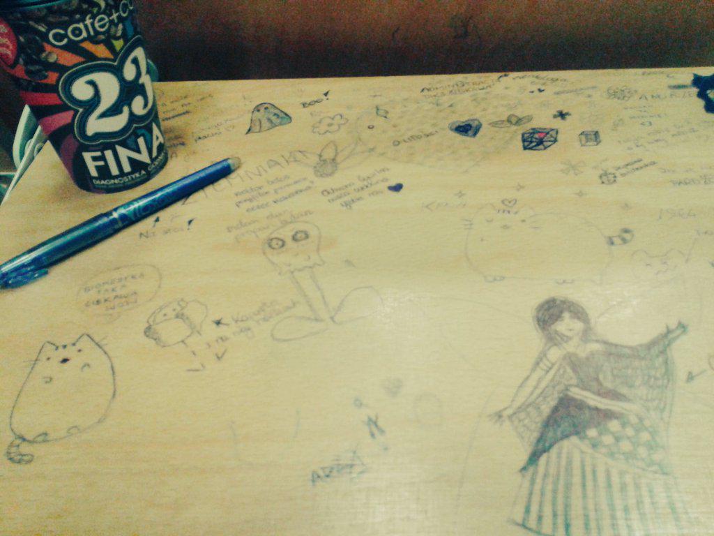 xredds's tweet photo. students always really creative.. xd omg, exam of law now..  #polishstudents #university #beforeexam #law #goodluck http://t.co/0JGr5qvfh3