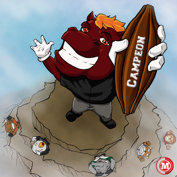 Gigantes_Cibao's tweet photo. ¡Los pusimos a pedir Cacao! #LaCoronaEsGigante Cortesía de @Marcador_Do http://t.co/sM4cUIl63f