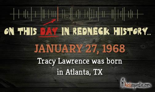 Happy birthday to Tracy Lawrence! 