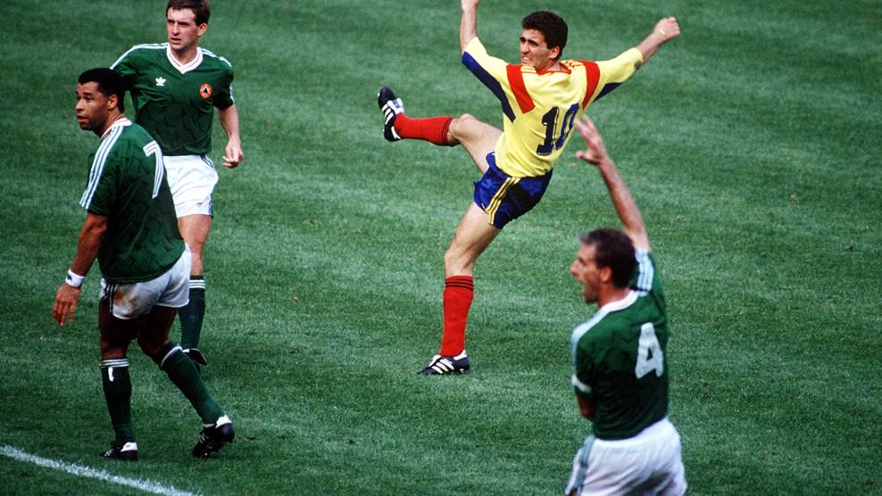 Gheorghe Hagi once played two professional games of football for