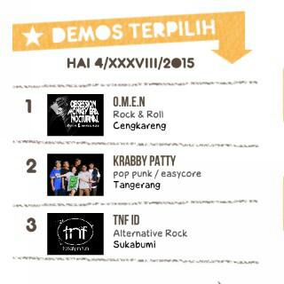 Inilah bukti sayang <a href="/krabbypatty_ExC/">KrabbyPatty Easycore</a> kepada #KrabbyPattyFams , masuk DEMOS terpilih HAI 4/XXXVIII/2015 <a href="/HaiMagazine/">HAI</a>