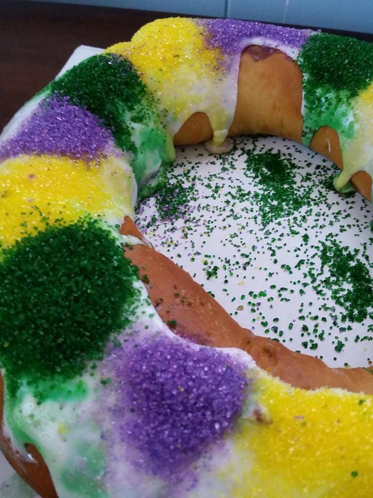 #kingcake for breakfast